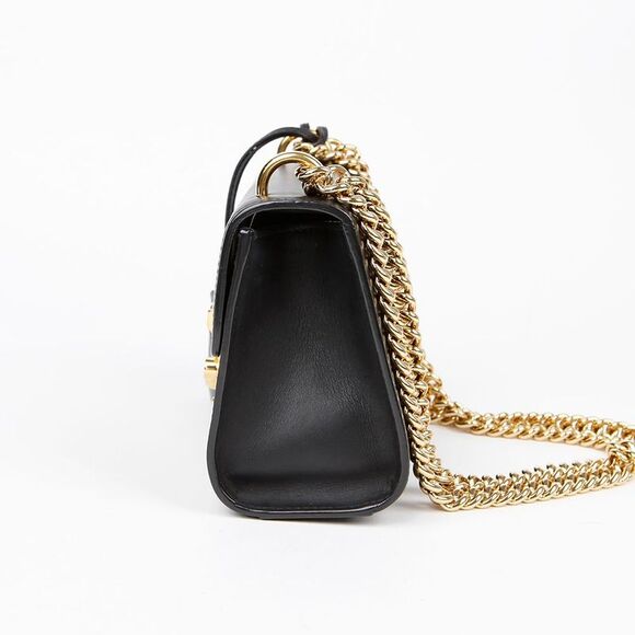 Padlock Small Chain Shoulder Crossbody Bag - Picture 6 of 10